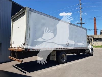 USED 2020 HINO 338 BOX VAN TRUCK #1096-2