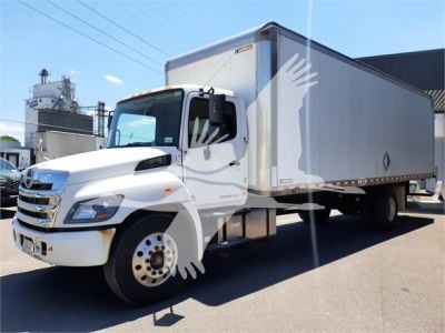 USED 2020 HINO 338 BOX VAN TRUCK #1096-5