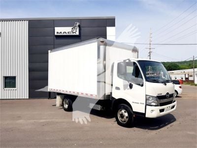 USED 2016 HINO 155 BOX VAN TRUCK #1099-1