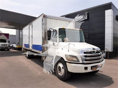 USED 2011 HINO 268 BOX VAN TRUCK #1100-2