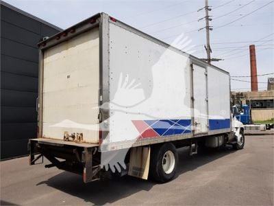 USED 2011 HINO 268 BOX VAN TRUCK #1100-4