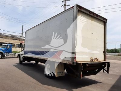 USED 2011 HINO 268 BOX VAN TRUCK #1100-5