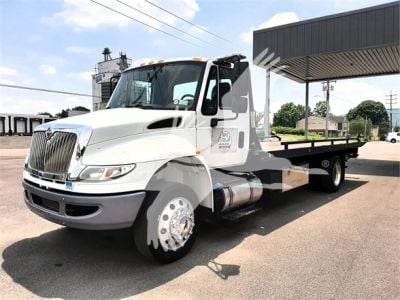 USED 2015 INTERNATIONAL DURASTAR 4300 ROLLBACK TOW TRUCK #1102-5