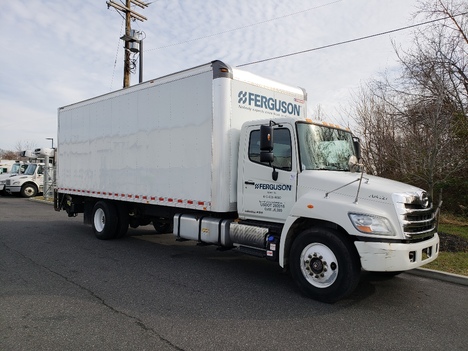 2013 HINO 268A BOX VAN TRUCK FOR SALE #2904