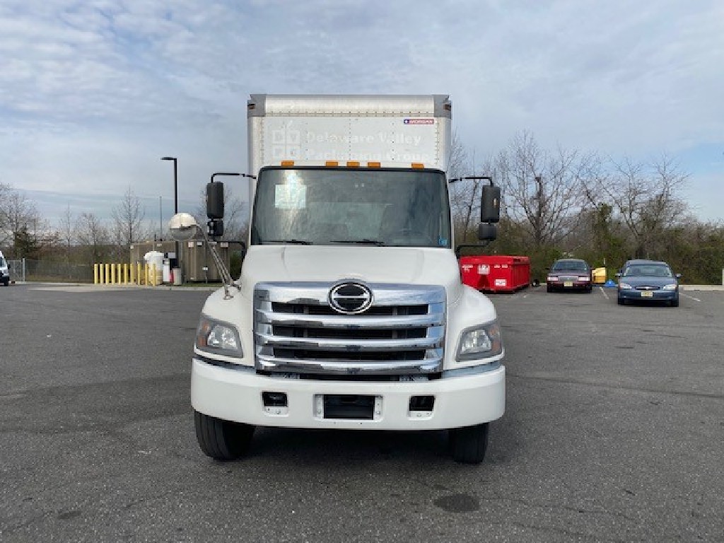 2014 HINO 268A BOX VAN TRUCK FOR SALE #4022