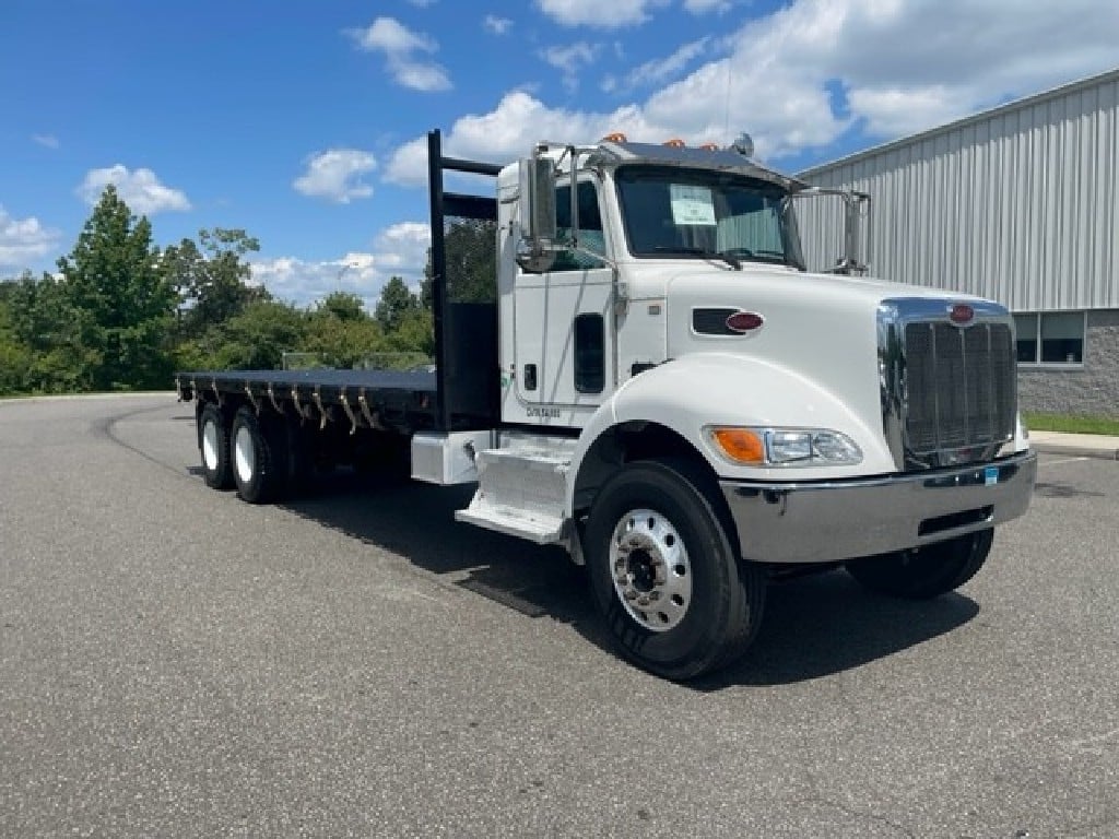 2017 PETERBILT 348 STAKE BODY TRUCK FOR SALE #4540