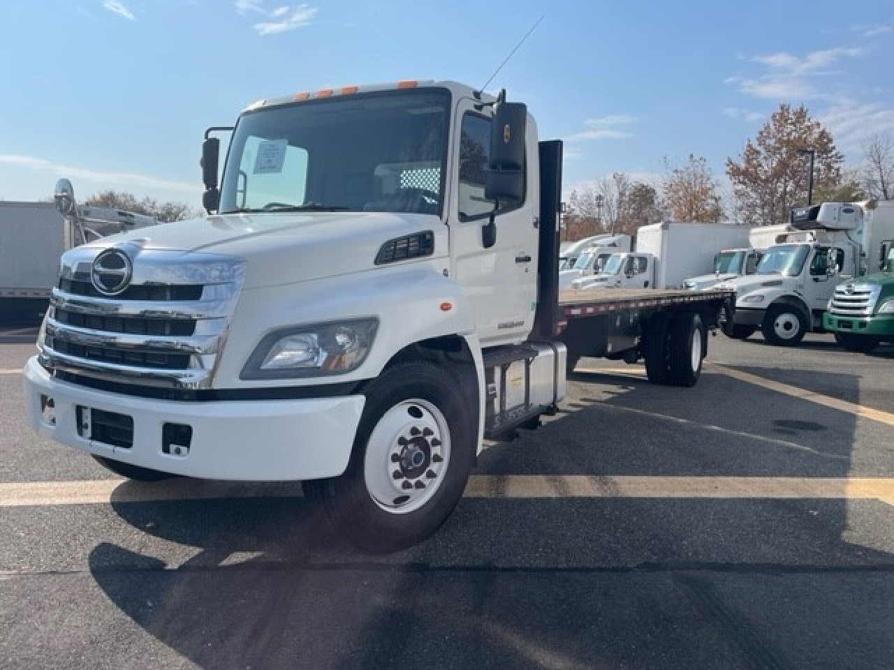 2017 Hino 338 Stake Body Truck For Sale #4601