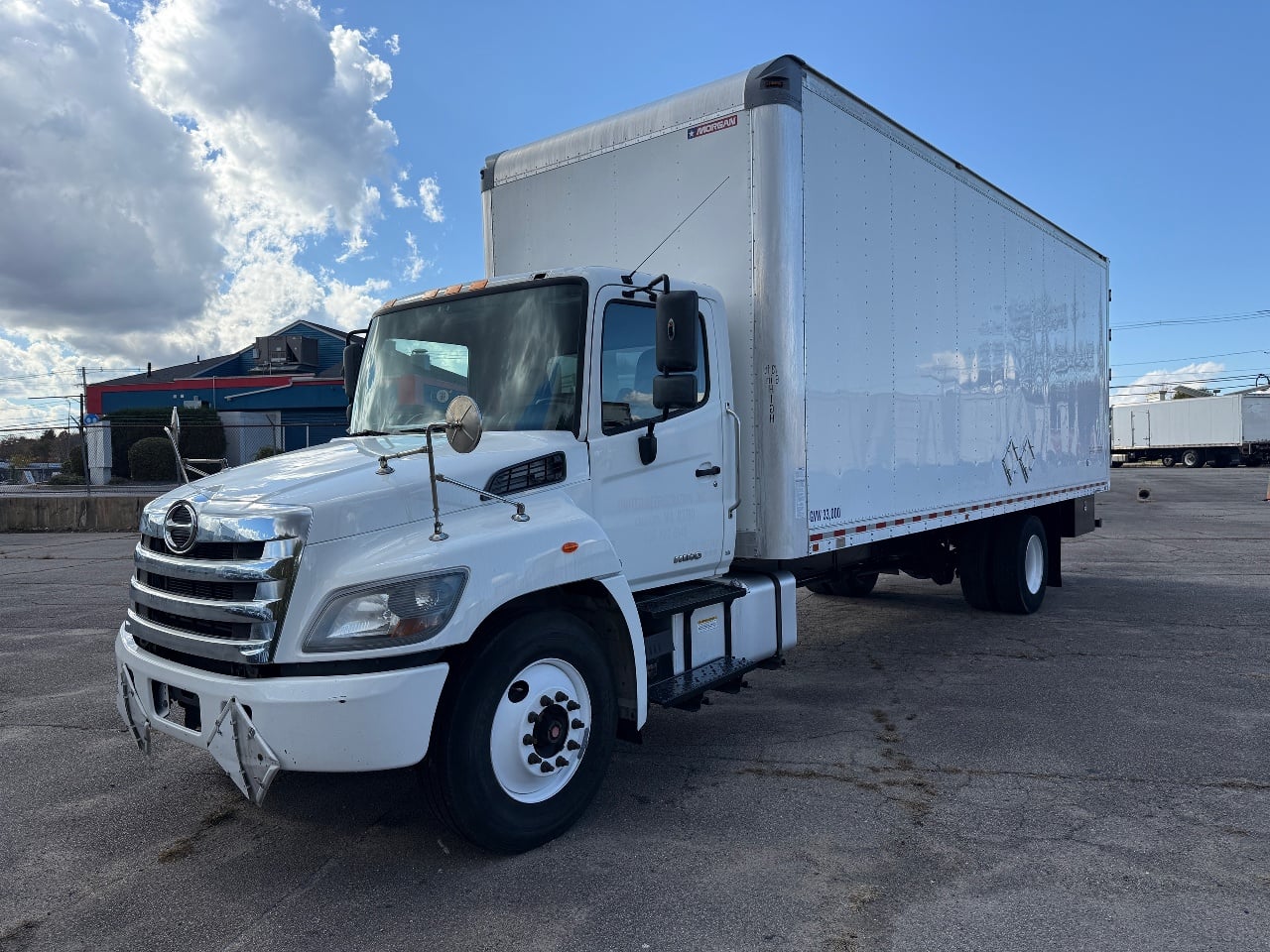 2020 Hino 338 Box Van Truck #2472