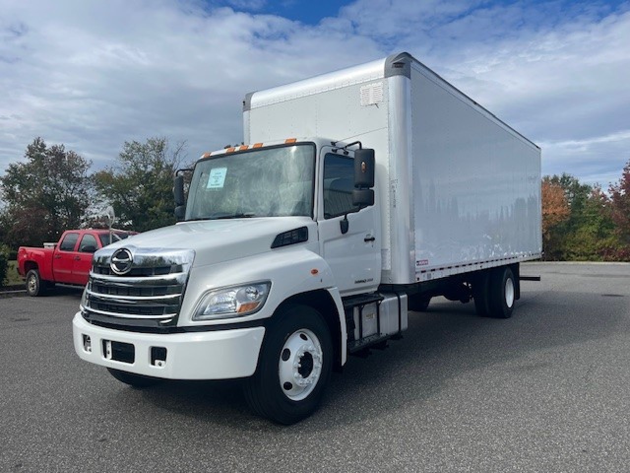 2018 Hino 338 Box Van Truck #2034