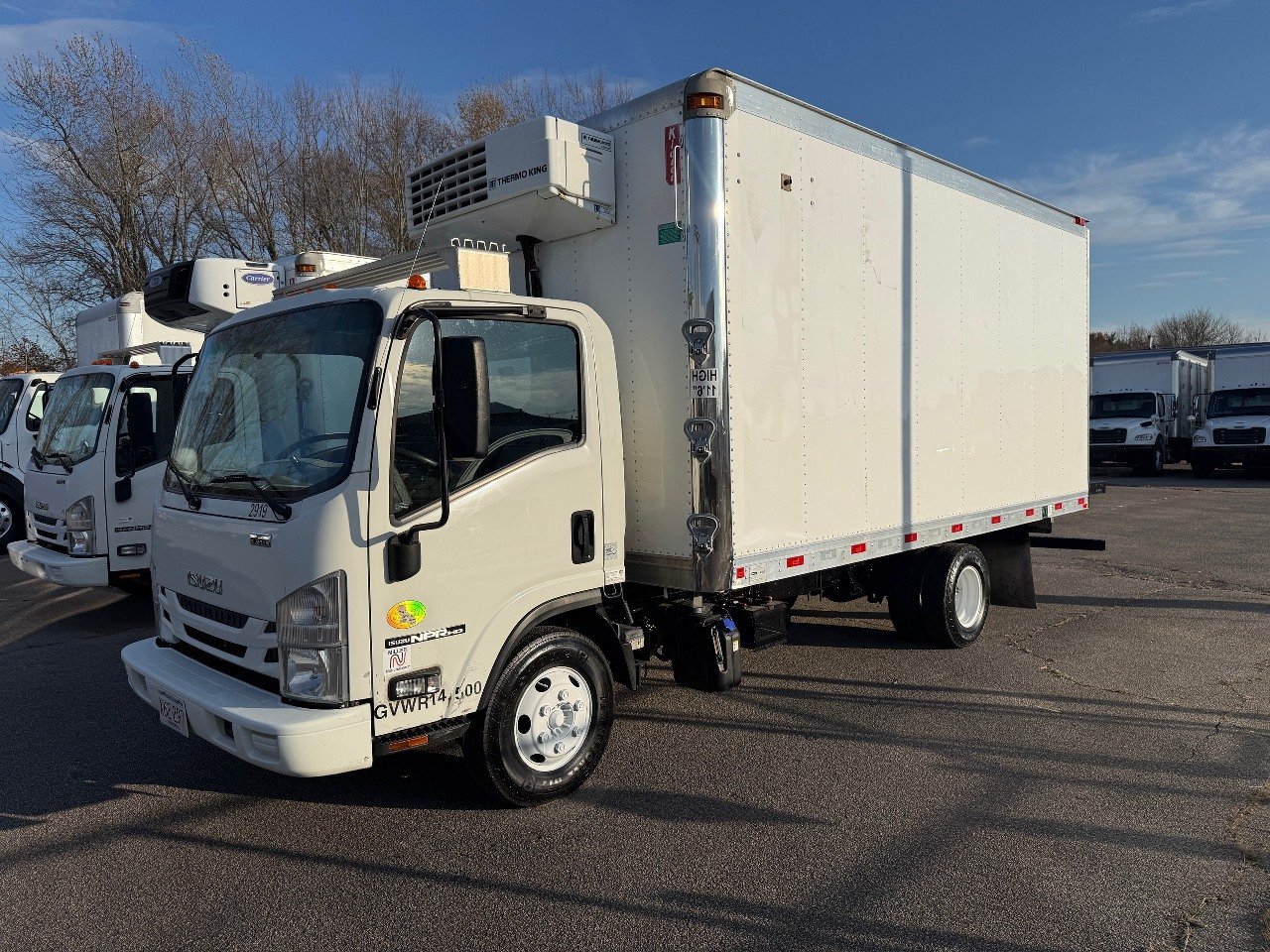 2019 Isuzu NPR Reefer Truck #2338