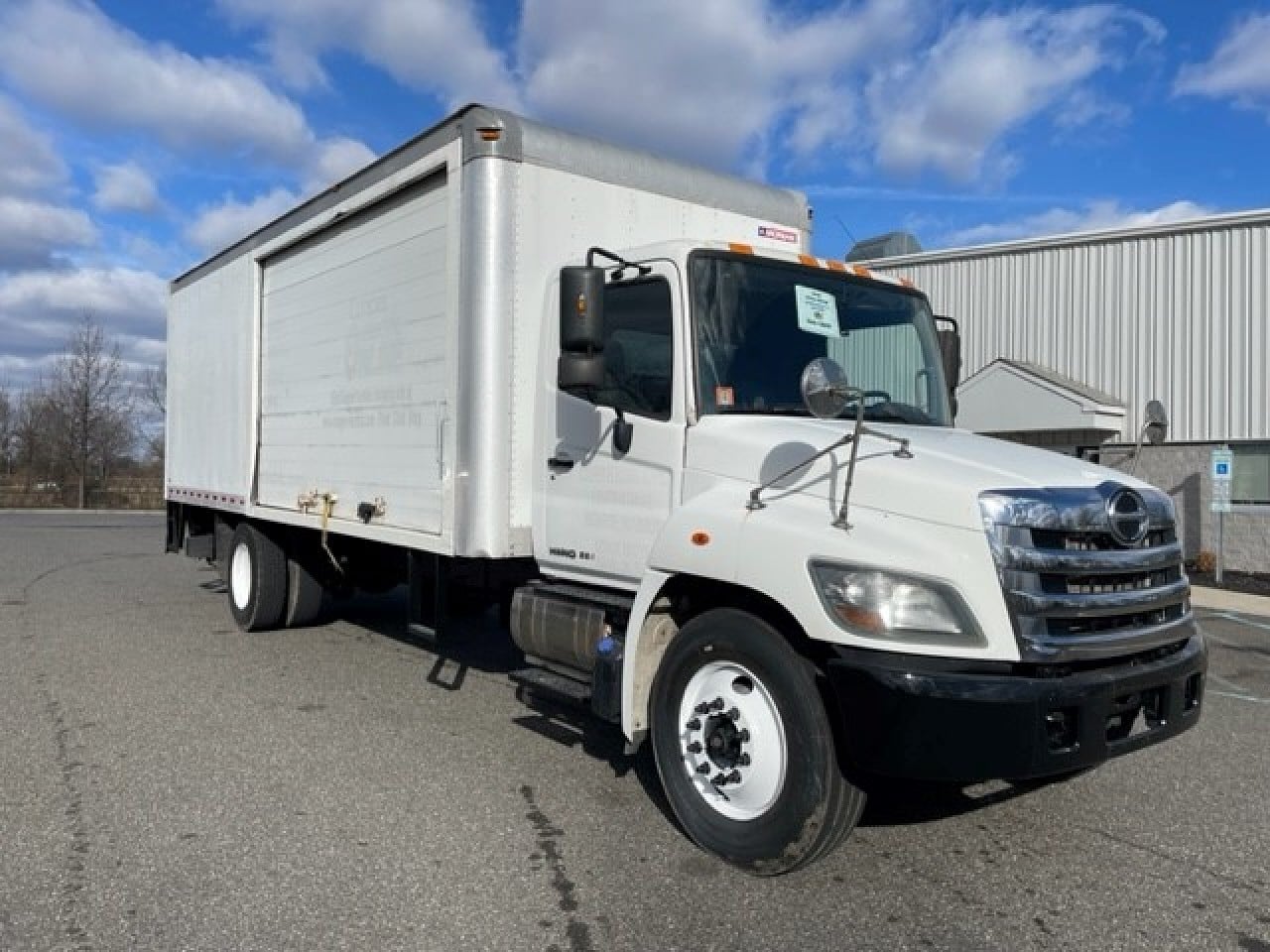 2018 Hino 268A Box Van Truck #2559