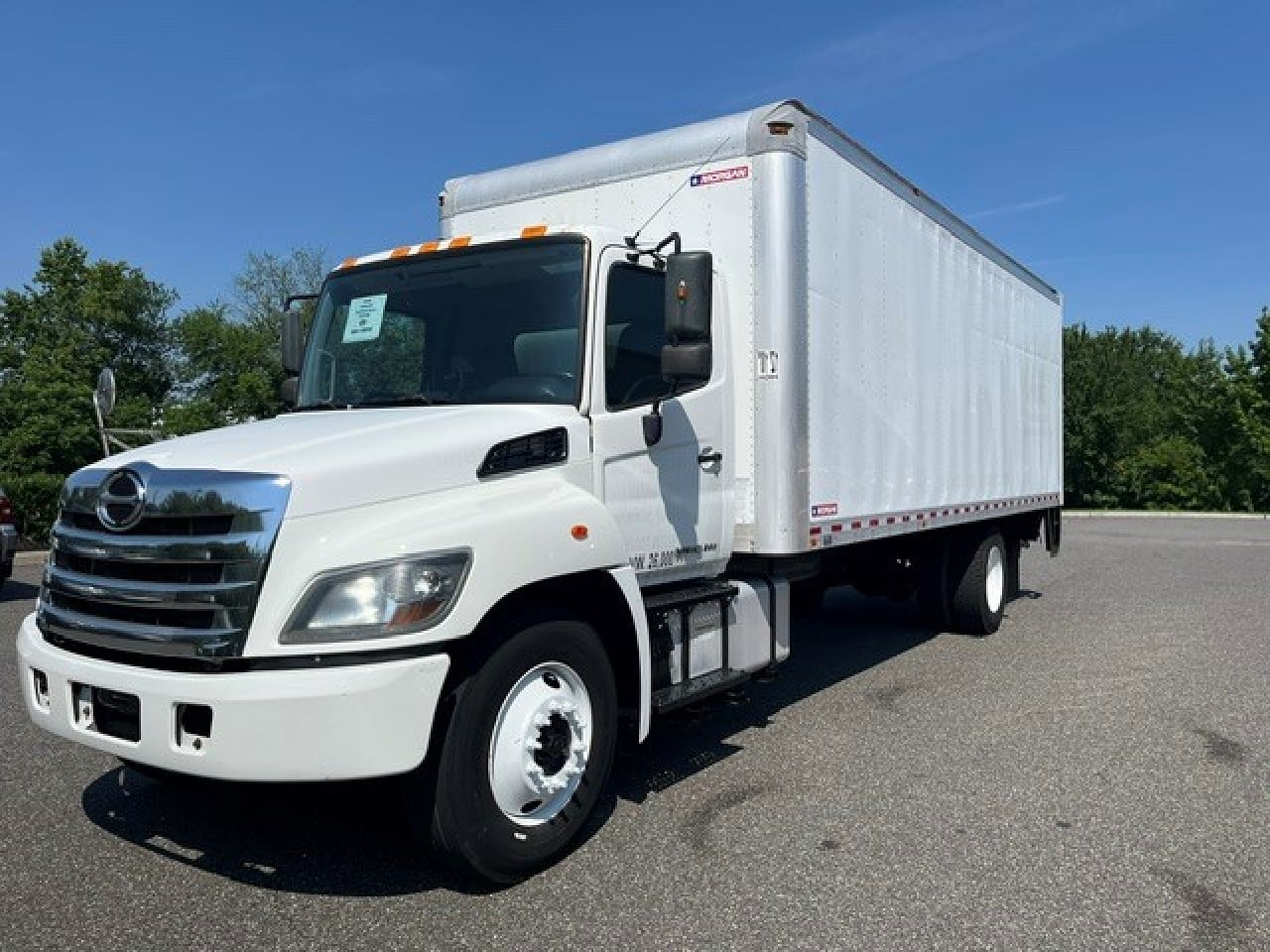 2018-hino-268a-box-van-truck #3874