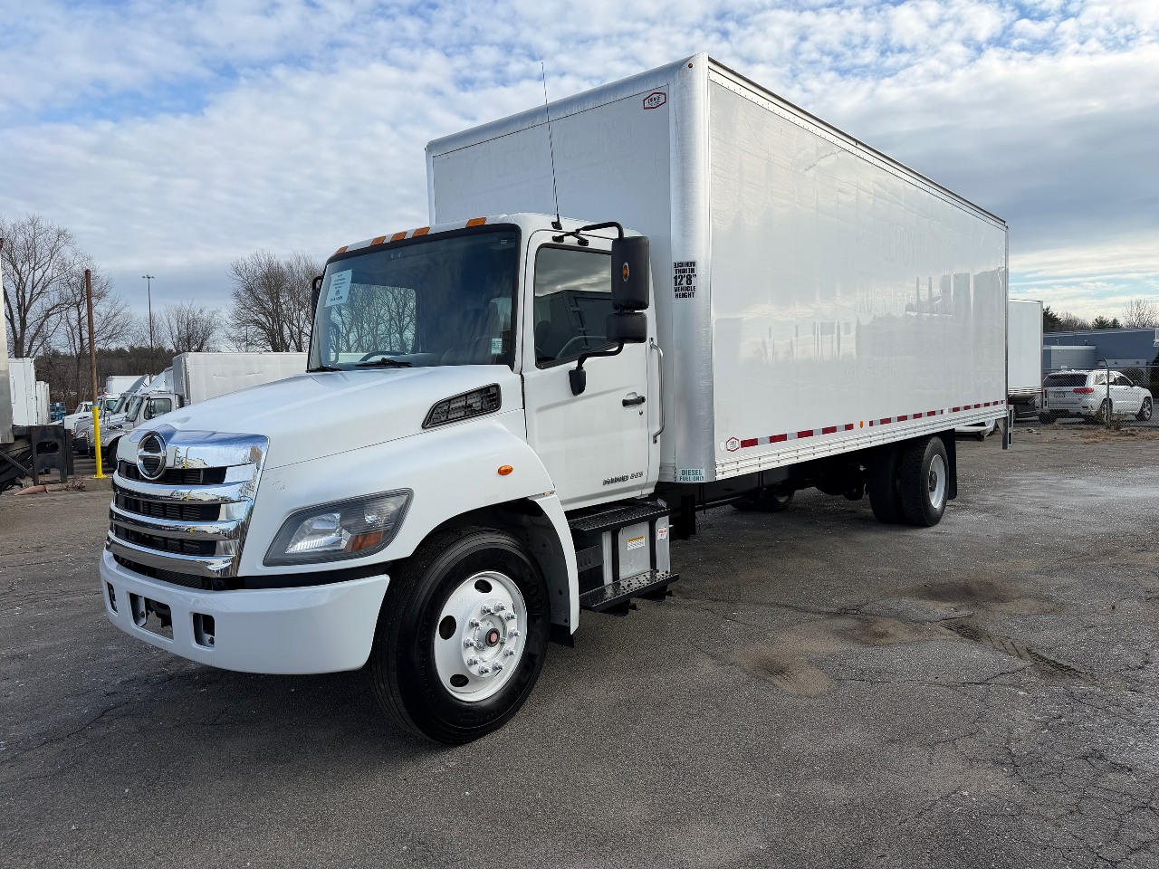 2019 Hino 268A Box Van Truck #1968