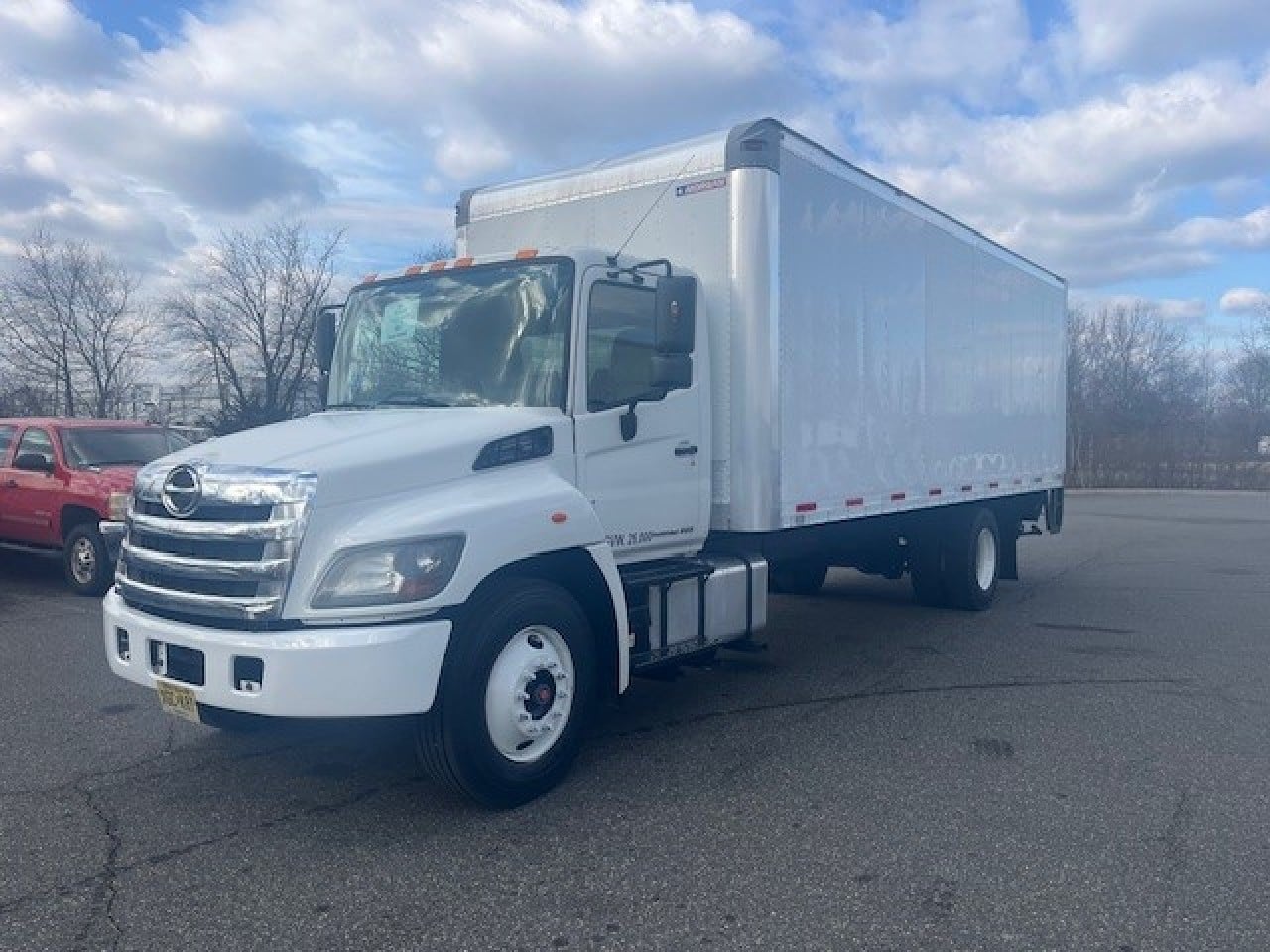 2018 Hino 268A Box Van Truck #2575