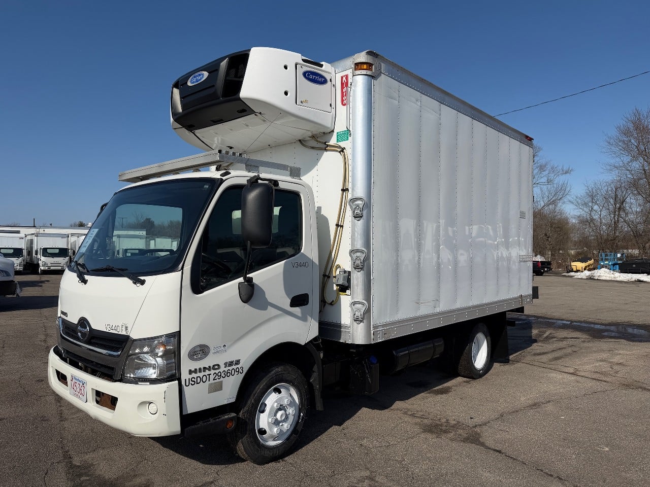 2017 Hino 155 Reefer Truck #3019