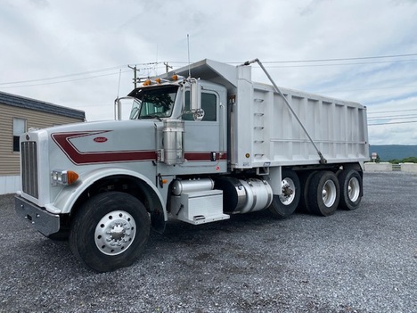 2012 PETERBILT 367 Tri-Axle Aluminum Dump Truck