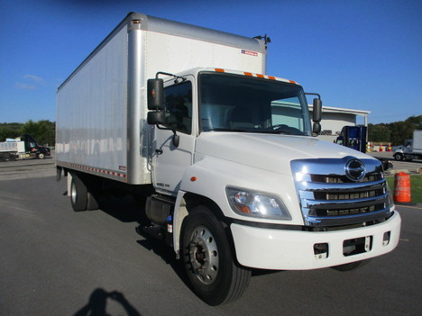 USED 2019 HINO 268A BOX VAN TRUCK #$vid