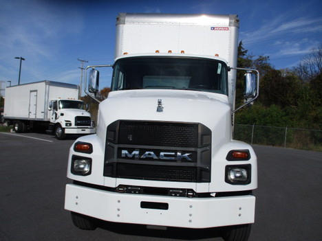 USED 2021 MACK MD6 BOX VAN TRUCK #$vid