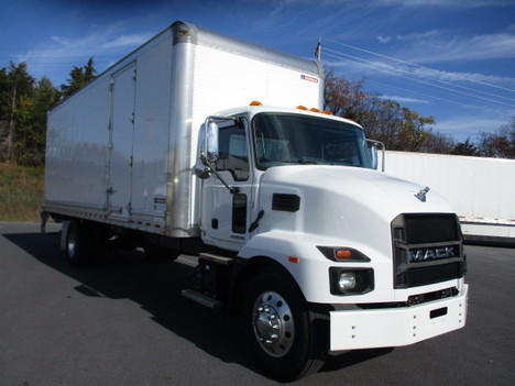 USED 2021 MACK MD6 BOX VAN TRUCK #$vid