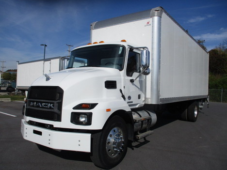 USED 2021 MACK MD6 BOX VAN TRUCK #$vid