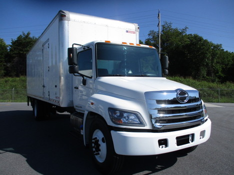 USED 2018 HINO 268A BOX VAN TRUCK #$vid