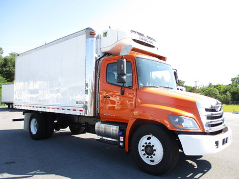 USED 2017 HINO 268A REEFER TRUCK #$vid