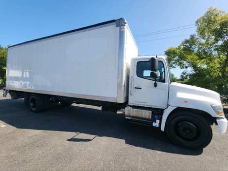 USED 2018 HINO 268A BOX VAN TRUCK #$vid