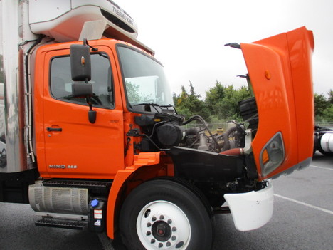 USED 2017 HINO 268A REEFER TRUCK #$vid