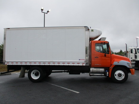 USED 2017 HINO 268A BOX VAN TRUCK #$vid