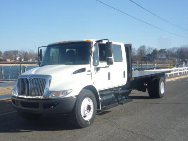 Used 2008 International 4300 Flatbed Truck For Sale In In