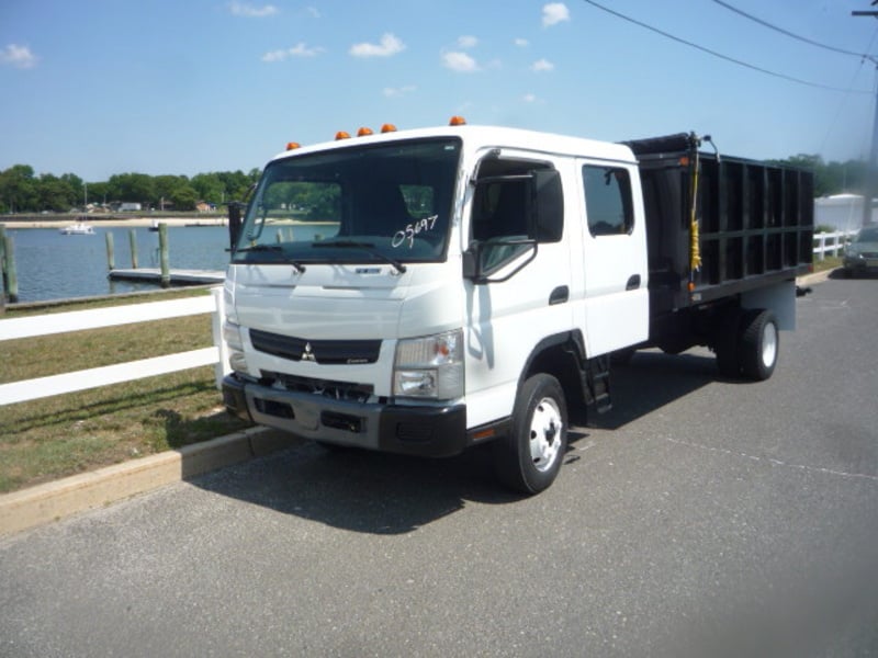 USED 2013 MITSUBISHI  FE 160 DUMP  TRUCK  FOR SALE IN IN NEW 