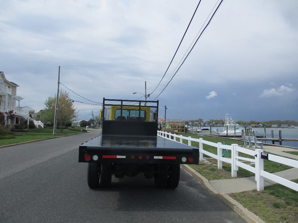 USED 2013 PETERBILT 330 FLATBED DUMP TRUCK FOR SALE IN IN NEW JERSEY #12483