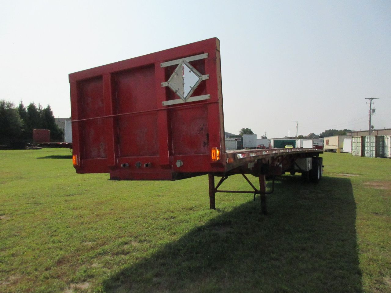 2004 TRANSCRAFT TL-80K Flatbed Trailer