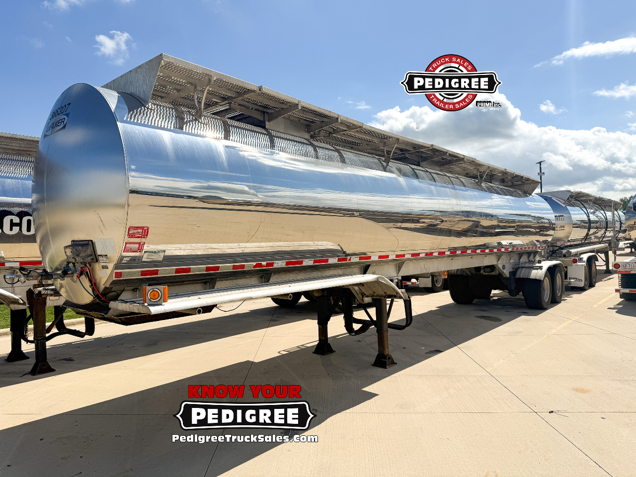 2016 WALKER FOOD GRADE TANKER Food Grade Tanker Trailer #2095