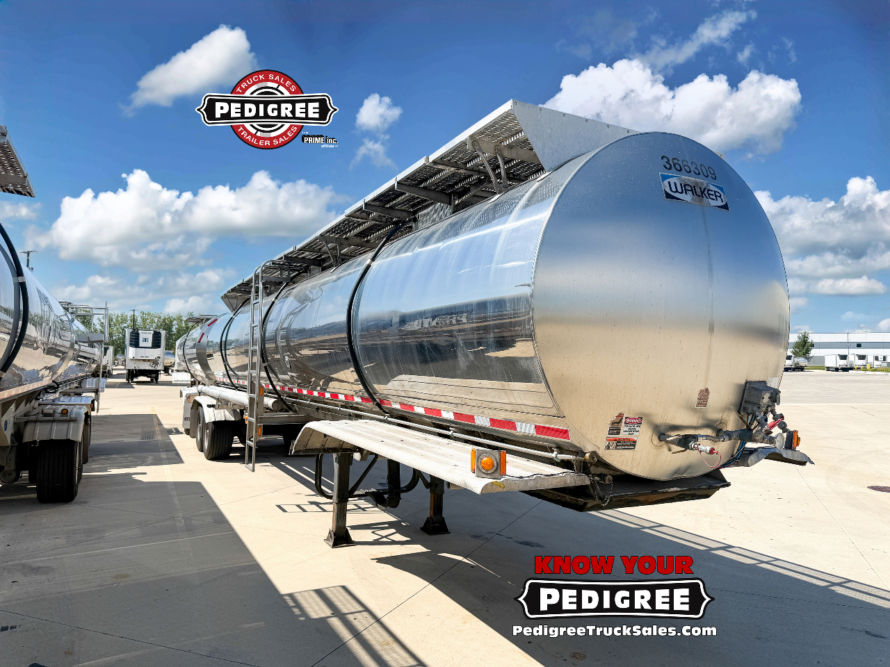 2016 WALKER FOOD GRADE TANKER Food Grade Tanker Trailer #2090