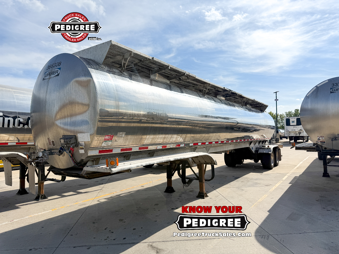 2016 WALKER FOOD GRADE TANKER Food Grade Tanker Trailer #2069
