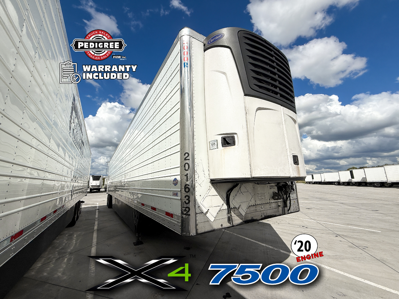 2020 Utility X4 7500: 2020 ENGINE Reefer Trailer #2311