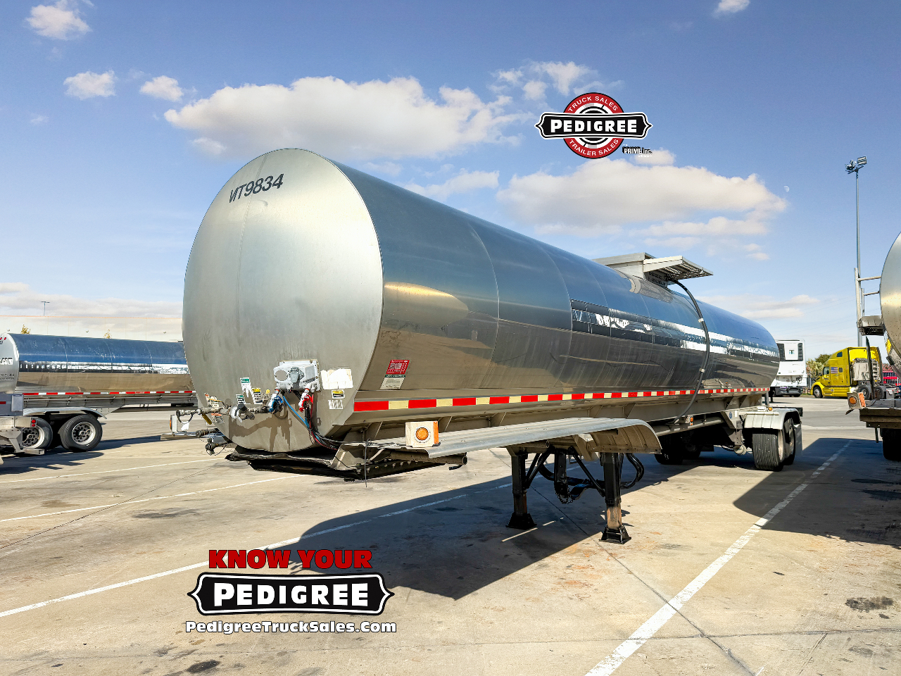 2009 WALKER FOOD GRADE TANKER Food Grade Tanker Trailer #2676