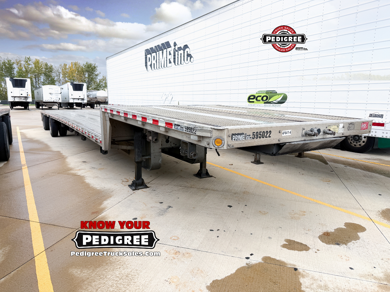 2019 Reitnouer DROPMISER 53' Flatbed Trailer #2688