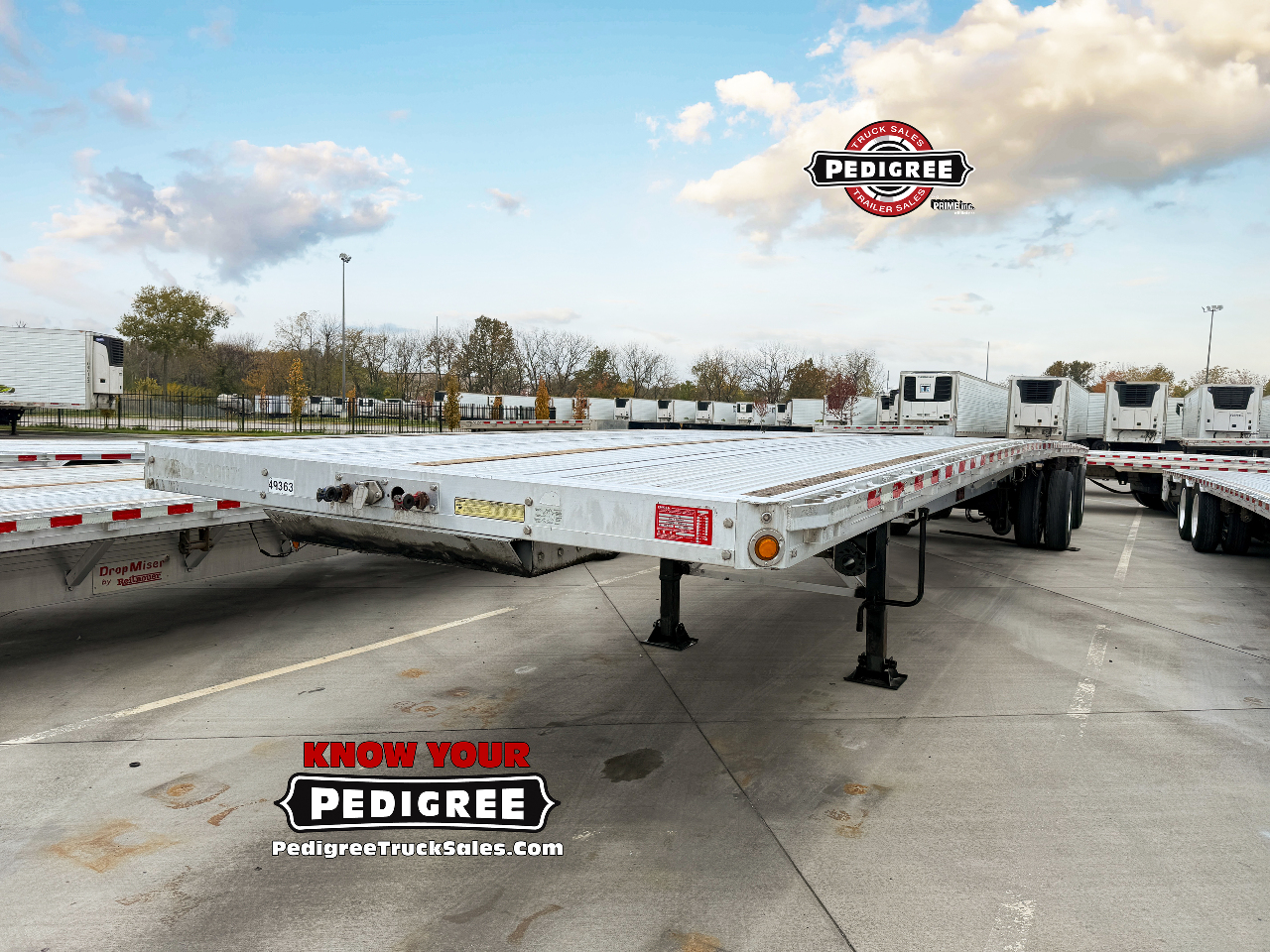 2019 Reitnouer MAXMISER 48' Flatbed Trailer #2454