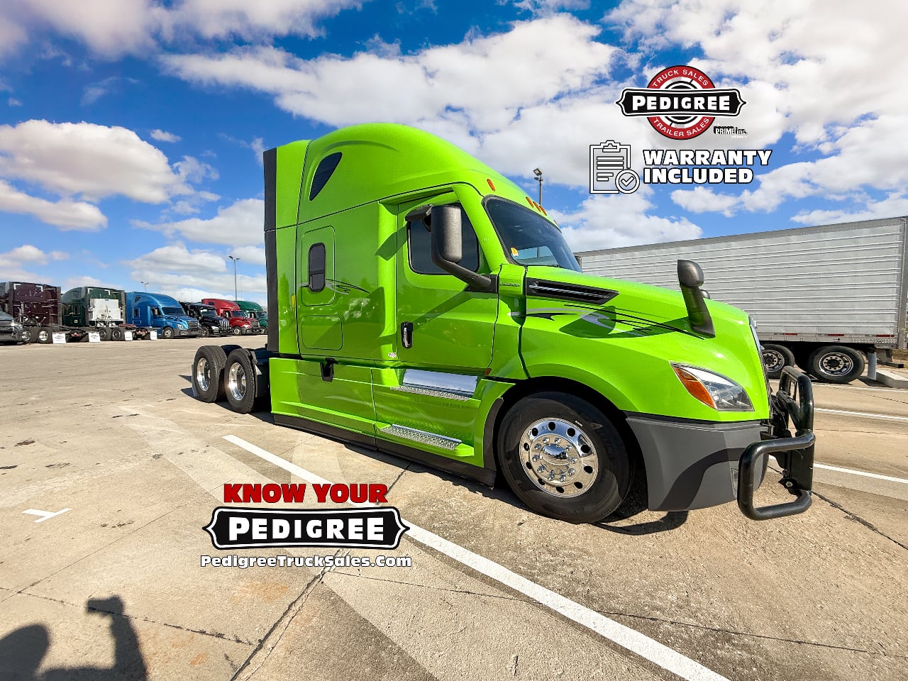 2023 Freightliner P4 Cascadia 126 Sleeper #2627