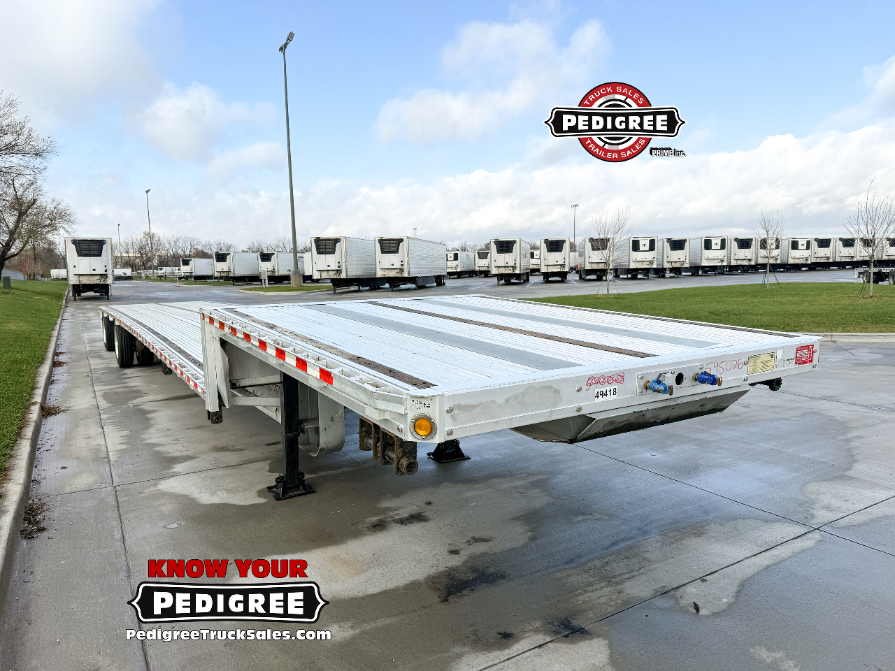 2019 Reitnouer DROPMISER 53' Flatbed Trailer #2697