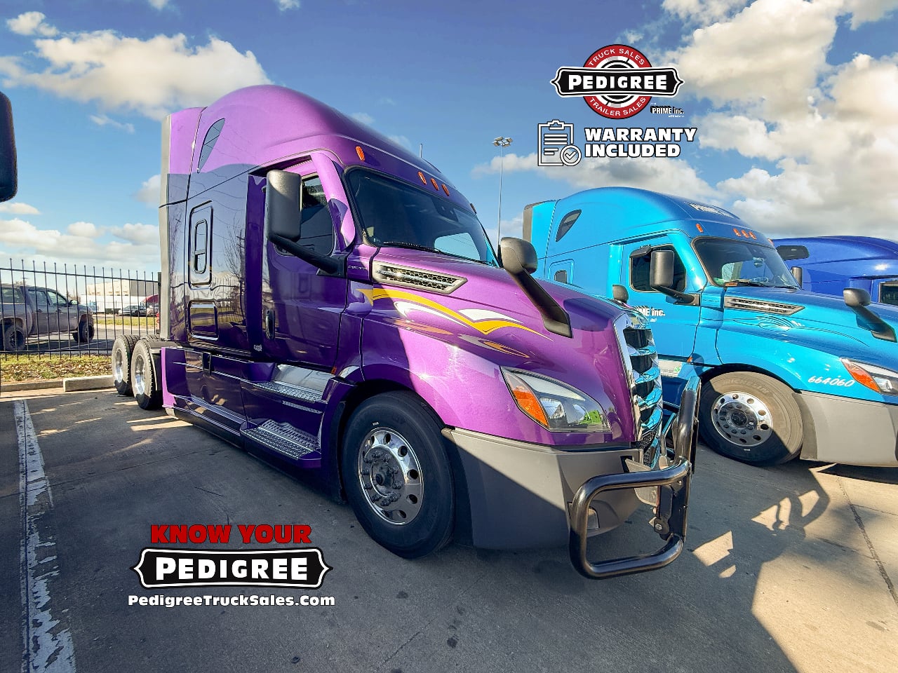 2023 Freightliner P4 Cascadia 126 Sleeper #2596 2023 Freightliner P4 Cascadia 126 Sleeper #2596