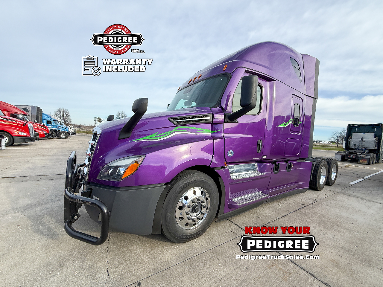 2023 Freightliner P4 Cascadia 126 Sleeper #2620