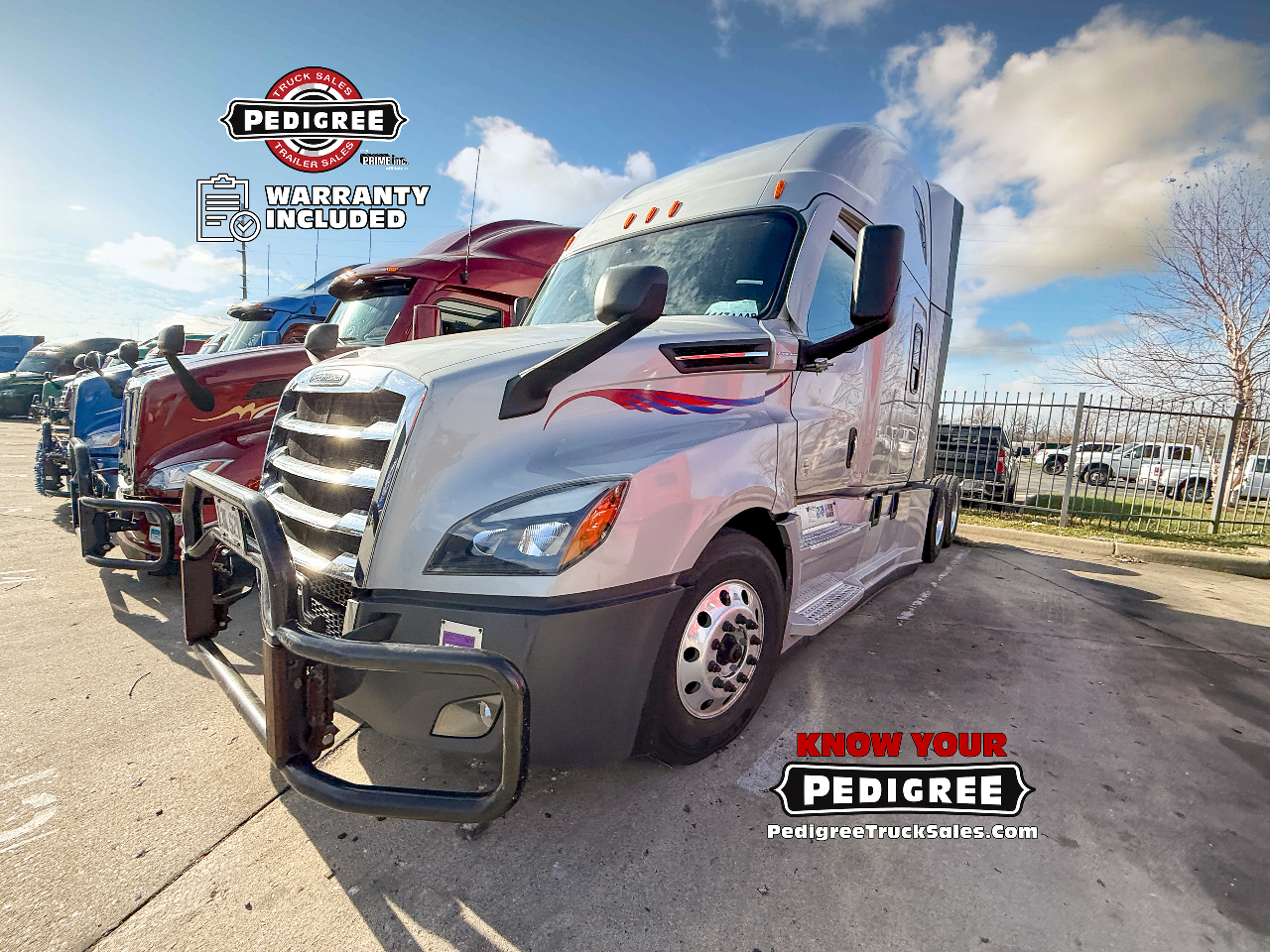 2023 Freightliner P4 Cascadia 126 Sleeper #2619