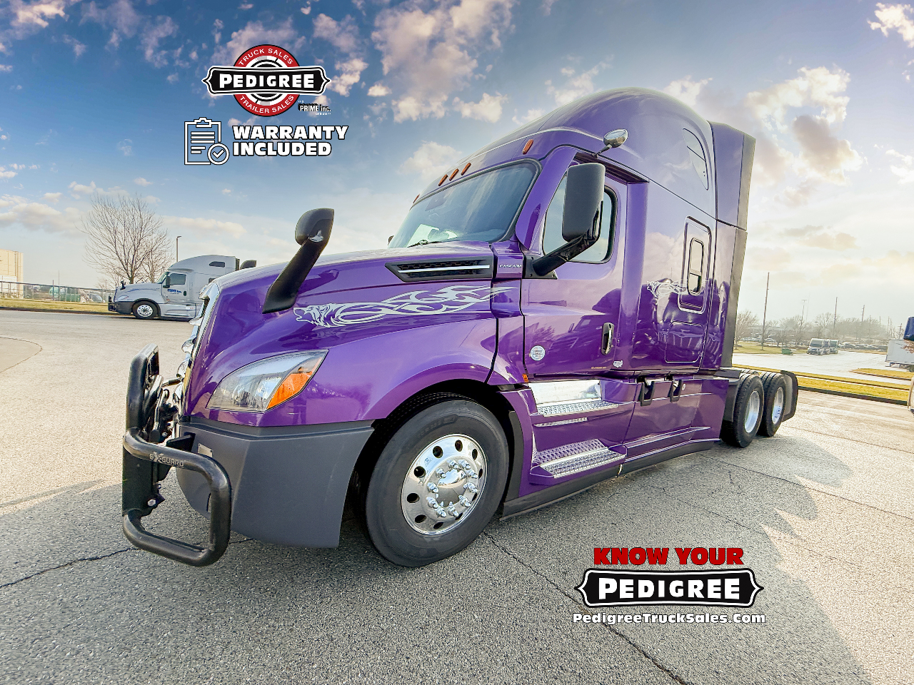 2023 Freightliner P4 Cascadia 126 Sleeper #2618 2023 Freightliner P4 Cascadia 126 Sleeper #2618