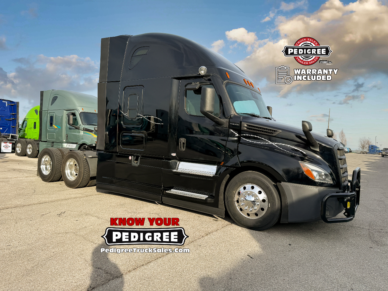 2023 Freightliner P4 Cascadia 126 Sleeper #2593 2023 Freightliner P4 Cascadia 126 Sleeper #2593