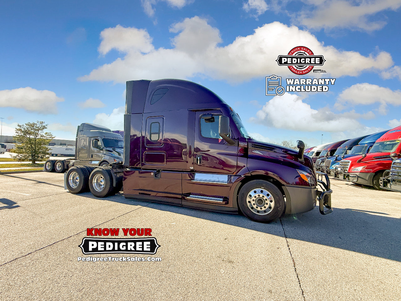 2023 Freightliner P4 CASCADIA 126 Sleeper #2617 2023 Freightliner P4 CASCADIA 126 Sleeper #2617