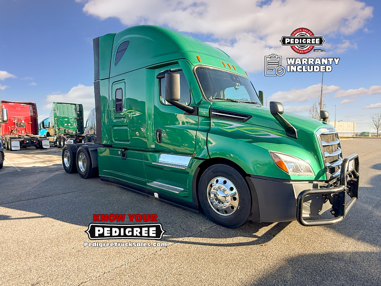 2023 Freightliner P4 CASCADIA 126 Sleeper #2616 2023 Freightliner P4 CASCADIA 126 Sleeper #2616