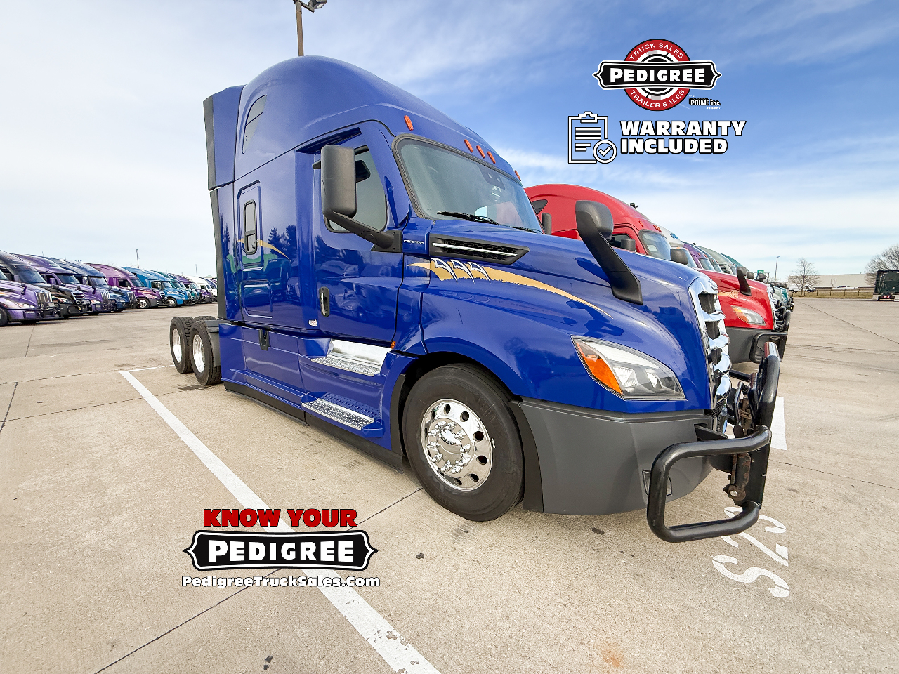 2023 Freightliner P4 Cascadia 126 Sleeper #2615 2023 Freightliner P4 Cascadia 126 Sleeper #2615